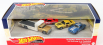 Mattel hot wheels Dodge Set 4x Challenger N 70 Coupe 1970 - Ford Mustang 2+2 Fastback N 89 Coupe 1965 - Chevrolet Camaro N 48 1970 - Retro Rig Flatbed Truck Car Transporter - Carro Attrezzi - Wrecker Road Service 1:64 Různé
