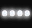 MAVIC - Sada LED světla pro DJI Drones (Type 2) (vč. Aku) (4ks)