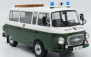 Mcg Barkas B1000 Minibus Wolks Polizei 1965 1:18 Bílá Zelená