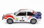Mcg Ford england Escort Mkiii Rs Turbo (night Version) N 7 Rally Haspengouw 1985 Stig Andervang - Andre Schoonenwolf 1:18 Bílá Modrá Červená