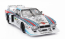 Mcg Lancia Beta Montecarlo Turbo Team Martini Racing N 65 8th 24h Le Mans 1981 Michele Alboreto - Eddie Cheever - Carlo Facetti 1:18 Bílá Světle Modrá