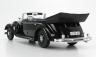 Mcg Mercedes benz 770k (w150) Cabriolet Open 1938 1:18 Black