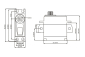 MIN6 HiVOLT CORELESS Digital servo pro 1/12 Pancar (9kg-0,062s/60°)