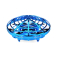 Mini-dron UFO, modrá
