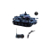 RC tank German Tiger 1:72, modrá
