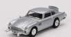 Mini-gt Aston martin Db5 1964 - 007 James Bond - Goldfinger - Missione Goldfinger With Weapons - Included Poster 007 English Language 1:64 Silver