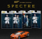 Mini-gt Jaguar C-x75 2015 - 007 James Bond - Spectre - Chinese Blister Packaging 1:64 Firesand Met