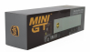 Mini-gt Mercedes benz Actros 2 Gigaspace 1851 Blue Efficient Power Truck Lhd Ups Container 40' 2016 1:64 Hnědá Šedá
