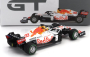Mini-gt Red bull F1  Rb16b Honda Team Red Bull Racing Ra620h N 33 World Champion 2nd Turkish Gp 2021 Max Verstappen 1:64 Bílá Červená