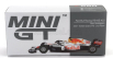 Mini-gt Red bull F1  Rb16b Honda Team Red Bull Racing Ra620h N 33 World Champion 2nd Turkish Gp 2021 Max Verstappen 1:64 Bílá Červená
