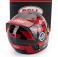 Mini helmet Bell helmet Casco Helmet F1 Esteban Ocon Team Moneygram Haas N 31 Season 2025 1:2 Červená Černá