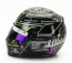Mini helmet Bell helmet Casco Helmet F1 Guanyu Zhou Team Stake Kick Sauber N 24 Season 2024 1:2 Black