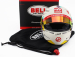 Mini helmet Bell helmet Casco Helmet F1 Kevin Magnussen Team Moneygram Haas N 20 Season 2024 1:2 Bílá