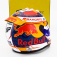 Mini helmet Bell helmet Casco Helmet F1 Sergio Perez Team Red Bull Racing Honda N 11 Season 2024 1:2 Žlutá Modrá