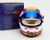 Mini helmet Bell helmet Casco Helmet F1 Sergio Perez Team Red Bull Racing Honda N 11 Season 2024 1:2 Žlutá Modrá