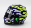 Mini helmet Bell helmet Casco Helmet Valentino Rossi Bmw M4 Gt3 Wrt 2023 1:2 Modrá Bílá Žlutá Černá