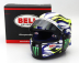 Mini helmet Bell helmet Casco Helmet Valentino Rossi Bmw M4 Gt3 Wrt 2023 1:2 Modrá Bílá Žlutá Černá