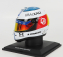 Mini helmet Schuberth helma F1 Team Haas Vf-21 Belgian Gp Spa 2021 1:4