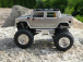 Mini RC Monster Truck, stříbrná