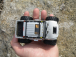 Mini RC Monster Truck, stříbrná