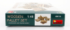 Miniart Accessories Wooden1950 Pallet Set 1:48 /