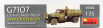 Miniart Chevrolet G7107 1.5t 4x4 Cargo Truck Wooden Body Military 1945 1:35 /