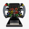 Minichamps Accessories Steering Wheel - Volante F1  Mercedes Gp Mgpw03 Petronas Season 2012 Michael Schumacher 1:2 Černá Stříbrná