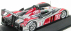 Minichamps Audi R10 Tdi N 3 4th Le Mans 2008 1:43, stříbrnočervená