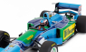 Minichamps Benetton F1  B194 Ford N 5 World Champion Australian Gp 1994 Michael Schumacher - Con Vetrina - With Showcase 1:12 Modrá Zelená