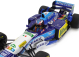 Minichamps Benetton F1  B195 Team Mild Seven Renault N 1 World Champion Winner European Gp 1995 Michael Schumacher 1:12 Modrá Žlutá