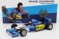Minichamps Benetton F1  B195 Team Mild Seven Renault N 1 World Champion Winner Pacific Gp 1995 Michael Schumacher 1:18 Modrá Žlutá