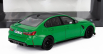 Minichamps BMW 3-series M3 Competition Cs (g80) 2024 1:18 Zelená Černá