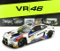 Minichamps BMW 4-series M4 Gt3 Team Wrt N 46 12h Bathurst 2024 Valentino Rossi - Maxime Martin - Raffaele Marciello 1:18 Bílá