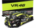 Minichamps BMW 4-series M4 Gt3 Team Wrt N 46 3rd 24h Dubai 2023 Valentino Rossi - Sean Gelael - Max Hesse - Maxime Martin - Timothy Whale 1:18 Žlutá Černá