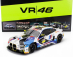 Minichamps BMW 4-series M4 Gt3 Team Wrt N 46 Gulf 12h Abu Dhabi 2023 Valentino Rossi - Nick Yelloy - Dries Vanthoor 1:18 Bílá Černá Modrá