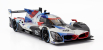 Minichamps BMW M Hybrid Lmdh P66-3 4.0l Turbo V8 Lmdh Presentation Season 2023 1:18 Bílá Modrá Černá