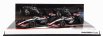 Minichamps Haas F1 Set dvou modelů 1:43, bíločerná