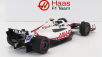 Minichamps Haas F1 Vf-22 Ferrari Team Haas N 47 1:18, bíločervená