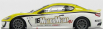 Minichamps Maserati Granturismo Mc Gt4 Coupe N 16 1:43, bíložlutá