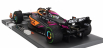 Minichamps Mclaren F1  Mcl36 Team Mclaren N 3 5th Singapore Gp 2022 Daniel Ricciardo 1:18 Oranžová Světle Modrá