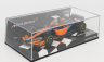 Minichamps Mclaren F1  Mcl36 Team Mclaren N 4 Bahrain Gp 2022 Lando Norris 1:43 Oranžová Světle Modrá