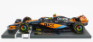 Minichamps Mclaren F1  Mcl60 Team Mclaren N 4 2nd Hungarian Gp 2023 Lando Norris 1:18 Oranžová Modrá Černá