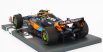 Minichamps Mclaren F1  Mcl60 Team Mclaren N 4 2nd Hungarian Gp 2023 Lando Norris 1:18 Oranžová Modrá Černá