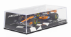 Minichamps Mclaren F1  Mcl60 Team Mclaren N 4 2nd Hungarian Gp 2023 Lando Norris 1:43 Bílá Oranžová Černá