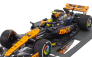 Minichamps Mclaren F1  Mcl60 Team Mclaren N 4 2nd Japan Gp 2023 Lando Norris 1:18 Oranžová Modrá Černá