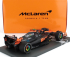 Minichamps Mclaren F1  Mcl60 Team Mclaren N 4 2nd Singapore Gp 2023 Lando Norris 1:18 Oranžová Modrá Černá