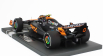 Minichamps Mclaren F1  Mcl60 Team Mclaren N 4 2nd Singapore Gp 2023 Lando Norris 1:18 Oranžová Modrá Černá