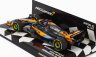 Minichamps Mclaren F1  Mcl60 Team Mclaren N 81 Hungarian Gp 2023 Oscar Piastri 1:43 Bílá Oranžová Černá