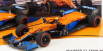 Minichamps Mclaren F1 Set dvou modelů 1:43, oranžovomodrá
