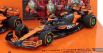 Minichamps Mclaren Set 2x F1  Mcl38 Team Mclaren N 81 Winner Hungarian Gp 2024 Oscar Piastri + N 4 2nd Hungarian Gp 2024 Lando Norris 1:43 Oranžová Černá